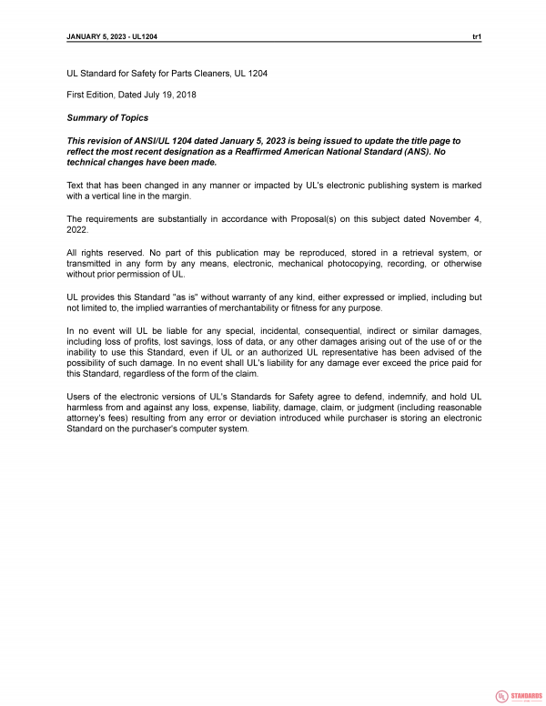 UL 1204 PDF UL 1204 PDF
